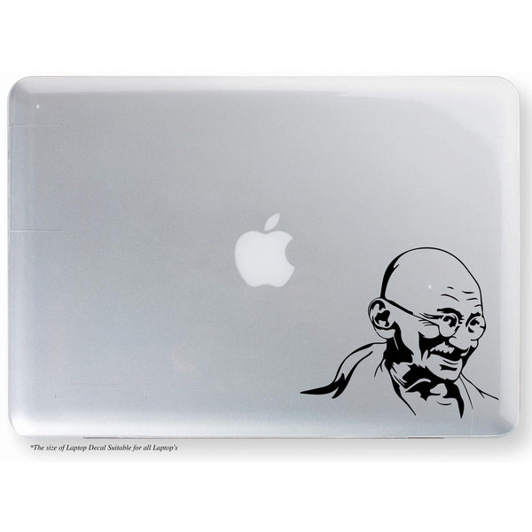 Mahatma Gandhiji Inspirational Laptop Decal,Gandhi Laptop Decal, Laptop Sticker, Mahatma Gandhi Laptop Decal,Gandhi Sticker,Gandhiji Sticker,Mahatma Gandhi Sticker,Mahatma Gandhiji Decal,Gandhi Decal,Gandhiji Decal
