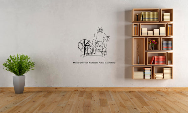  Mahatma Gandhi Wall Decal , Mahatma Gandhi