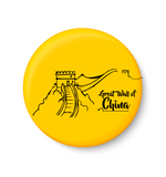 Great wall of china , World Landmarks ,Pin Badge