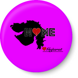 Gujarat Home Love Fridge Magnet