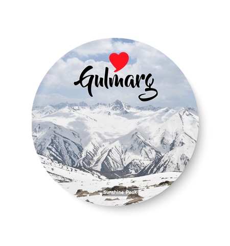 GULMARG - SUNSHINE PEAK PINBADGE,PINBADGE