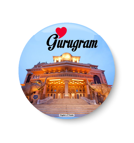 Love Gurugram Fridge Magnet