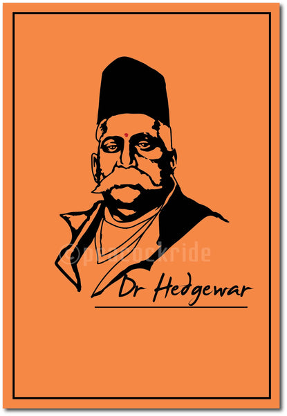 Keshav Baliram Hedgewar I Dr Hedgewar I RSS I Wall Poster / Frames