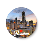 Love Houston Pin Badge ,United States Pin Badge, Houston