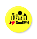 I love Cooking Pin Badge