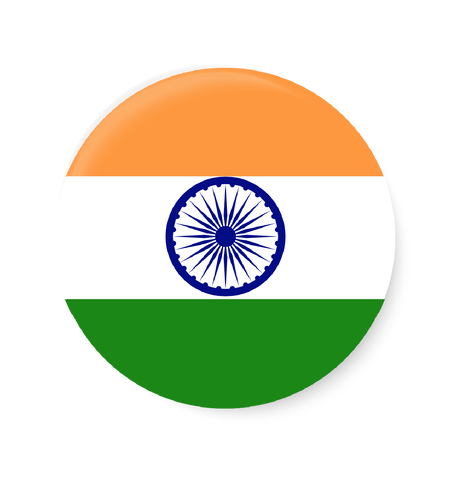 Indian Flag,Independence day Pin badge