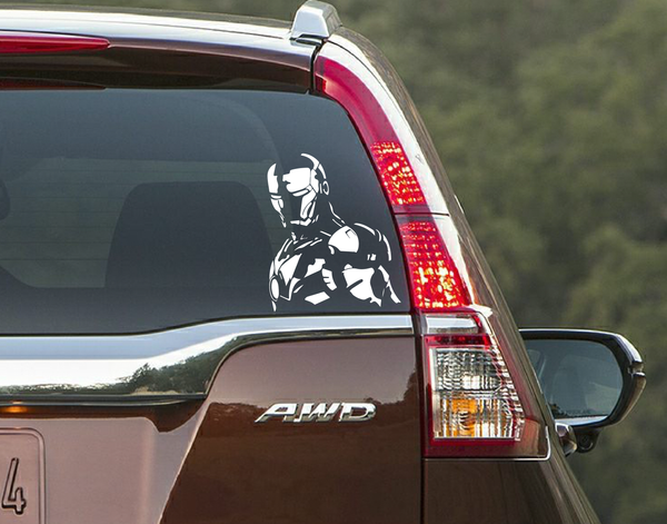 Iron Man Car Window Decal