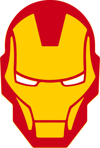 Ironman ,Super Heroes Bike Decal