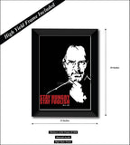 Steve Jobs , Stay Hungry Stay Foolish , Wall Poster , Frame