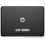 Jay Bhim Greeting Quote Laptop Decal