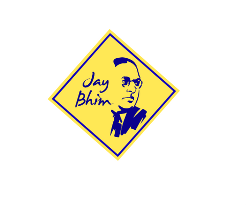 Ambedkar Bike Decal, Ambedkar