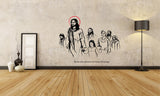 The Jesus Christ with the People ,The Jesus Christ with the People  Sticker,The Jesus Christ with the People  Wall Sticker,The Jesus Christ with the People  Wall Decal,The Jesus Christ with the People  Decal