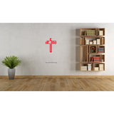 "Jesus" Typography Wall Decal