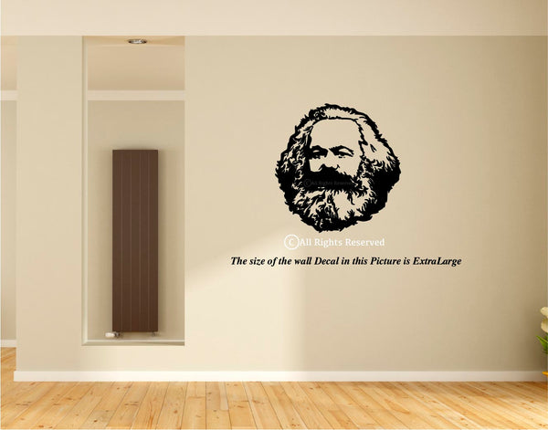 Karl Marx , Wall Decal