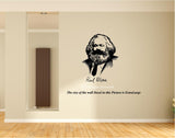Karl Marx , Wall Decal