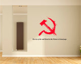 I am Communist ,Communist Party - Marxist Wall Decal,