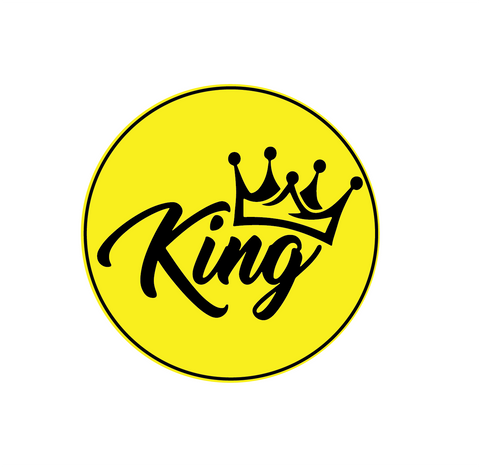 King Bike Decal