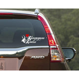Love Kangayam Kaalai Car Window Decal