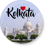 Love Kolkata I Travel Memories I Pin Badge