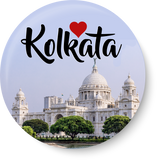 Love Kolkata I Travel Memories I Fridge Magnet