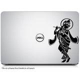 Krishna with Flute Laptop Decal