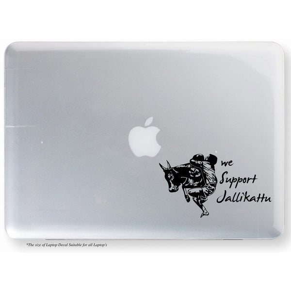Jallikattu Sticker,Jallikattu Decal,Jallikattu Laptop Sticker,Jallikattu Laptop Decal,Jallikattu