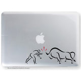 Jallikattu - Man Vs Kaalai Laptop Decal