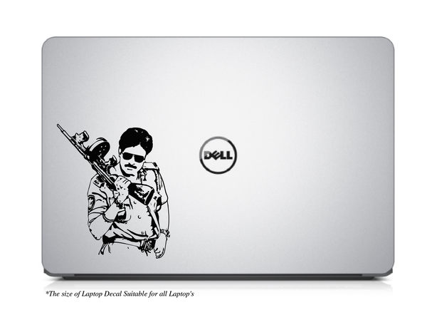 Pawan Kalyan Laptop/Mac Book Decal, Pawan Kalyan Decal
