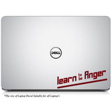 Bharathiyar Learn to be Angry Laptop Decal
