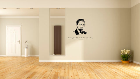 Leonardo DiCaprio,Leonardo DiCaprio Wall Sticker,Leonardo DiCaprio Wall Decal