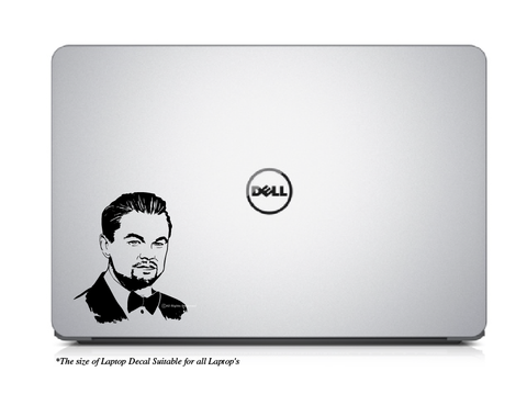 Leonardo DiCaprio Laptop Decal,Leonardo DiCaprio 