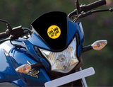 Live and Let Live ,Bike Decal, Bike Sticker