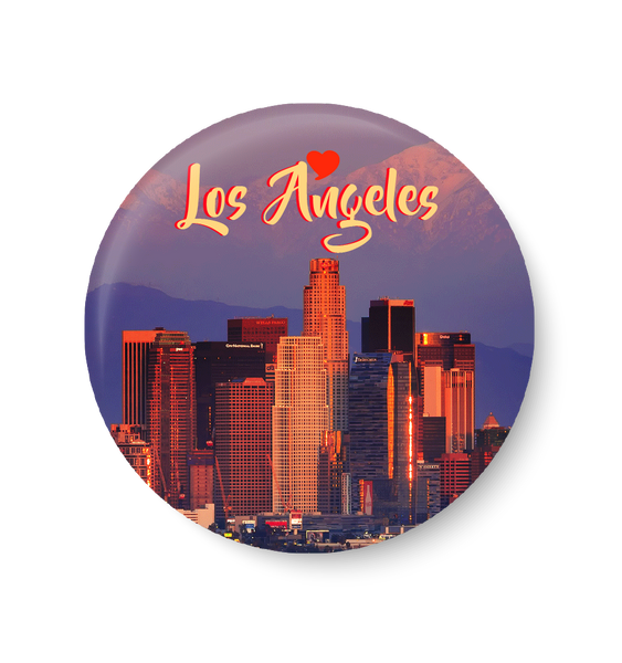 Love Los Angeles , United States Series Pin Badge,,Los Angeles 