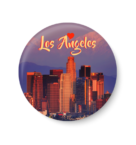 Love Los Angeles , United States Series Pin Badge,,Los Angeles 