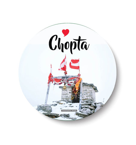 Chopta I Chandrashila Temple I Fridge Magnet,Chopta ,Fridge Magnet