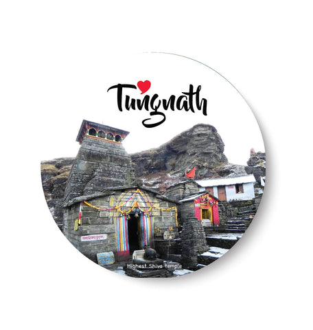 Tungnath Temple I Highest Shiva Temple I Fridge Magnet ,Tungnath Temple ,Fridge Magnet 