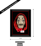 Money Heist , La casa de papel , Bella ciao , Wall Poster , Wall Frame
