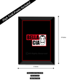 Money Heist , La casa de papel , Bella ciao , Wall Poster , Wall Frame