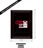 Money Heist , La casa de papel , Bella ciao , Wall Poster , Wall Frame