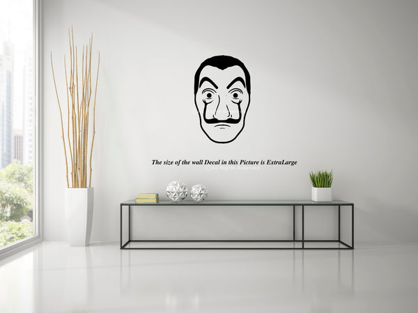 Money Heist , La casa de Papel, Bella ciao , Listen to Professor , Wall Decal