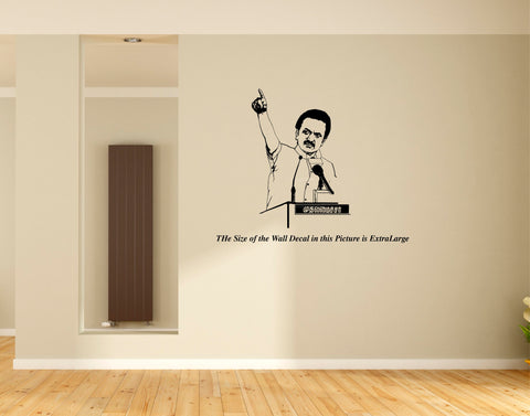 MK Stalin ,DMK , Wall Decal