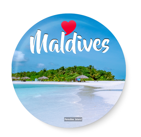 Maldives Fridge Magnet, Maldives