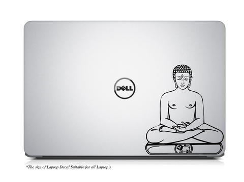 Mahavir,Mahavira,Mahavir wall Decal,Mahavir wall Sticker,Mahavir sticker,Jain,Jainisam,Jainism Sticker,Lord Mahavira Laptop Sticker,Mahavira Laptop Sticker
