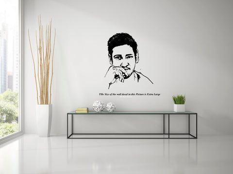 Prince Superstar Mahesh Babu Wall Decal, Mahesh Babu