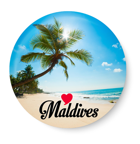 Maldives Fridge Magnet, Maldives