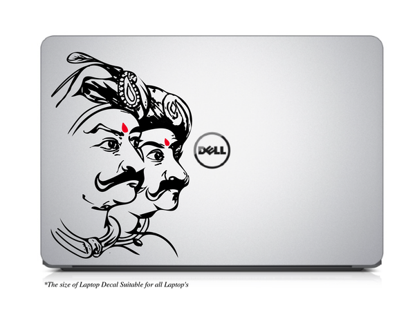 The Warrior Kings- Maruthu Brothers - Laptop/Mac Book Decal