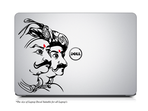 The Warrior Kings- Maruthu Brothers - Laptop/Mac Book Decal