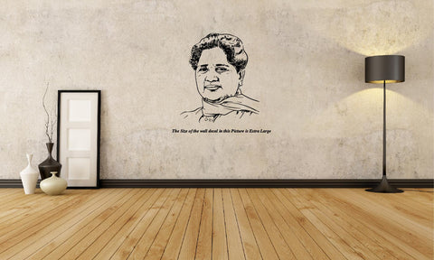 Mayawati I BSP  Wall Decal
