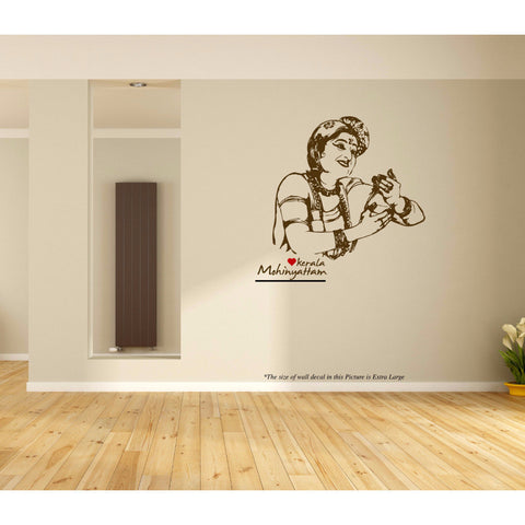 Mohiniyattam Kerala Art W,Mohiniyattam Kerala Art W Sticker,Mohiniyattam Kerala Art W Wall Sticker,Mohiniyattam Kerala Art W Wall Decal,Mohiniyattam Kerala Art W Decal