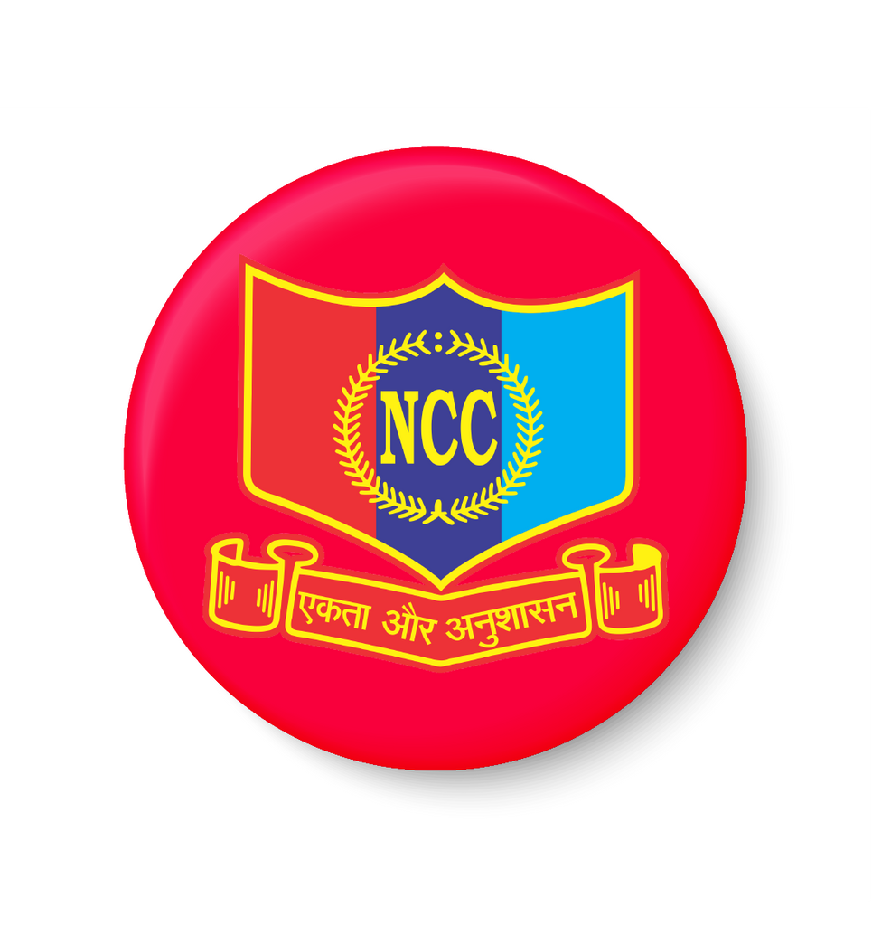 National Cadets Corps I NCC I School I College I Pin Badge – Peacockride